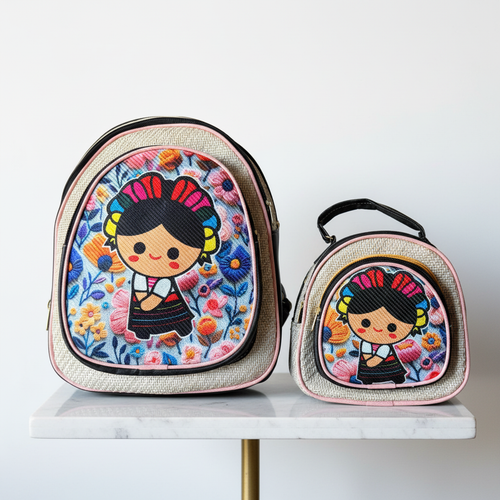 Mommy & Me set frente con stand