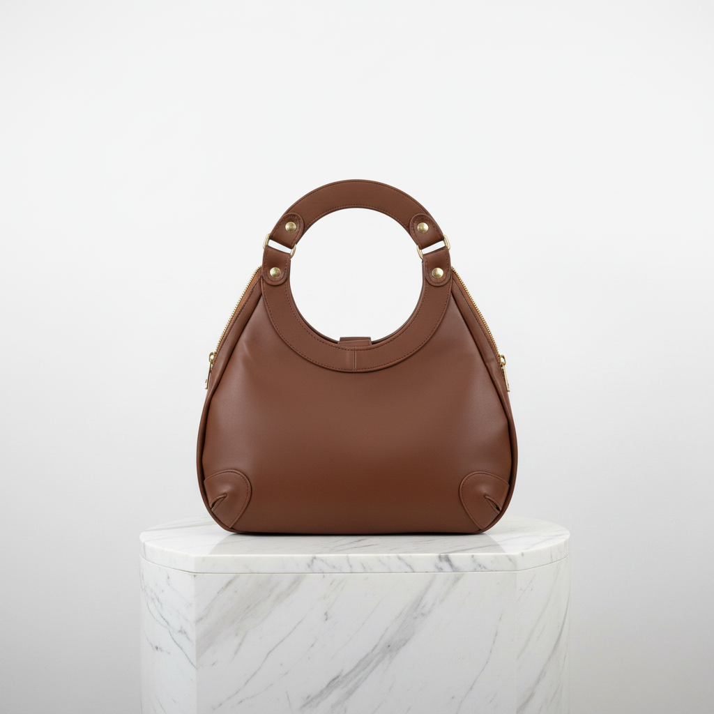 Reverso Hobo Bag en mármol
