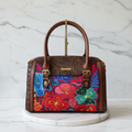 Satchel Bordado Frontal