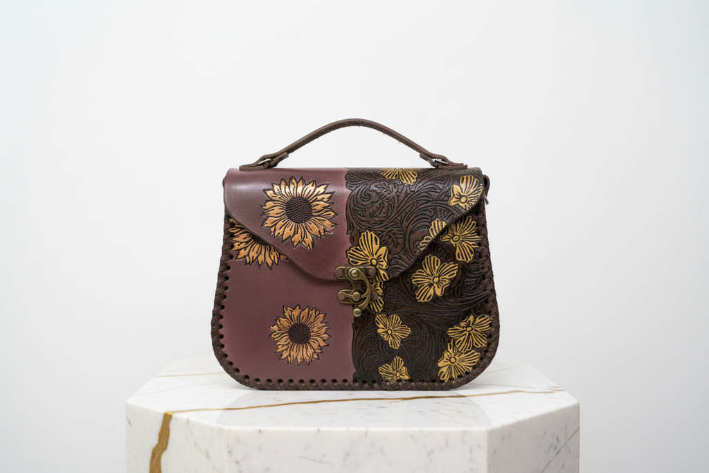 Sunflower Bag Front Square