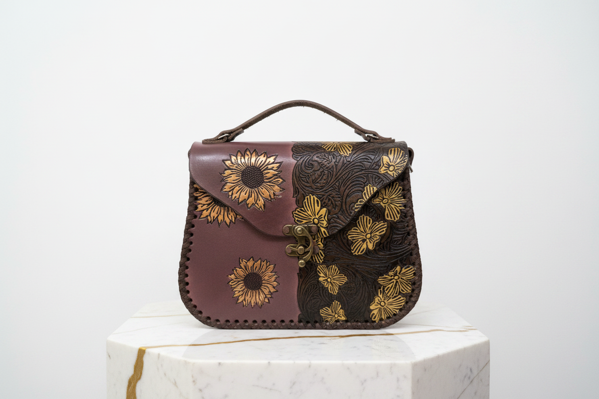Sunflower Bag Front Square