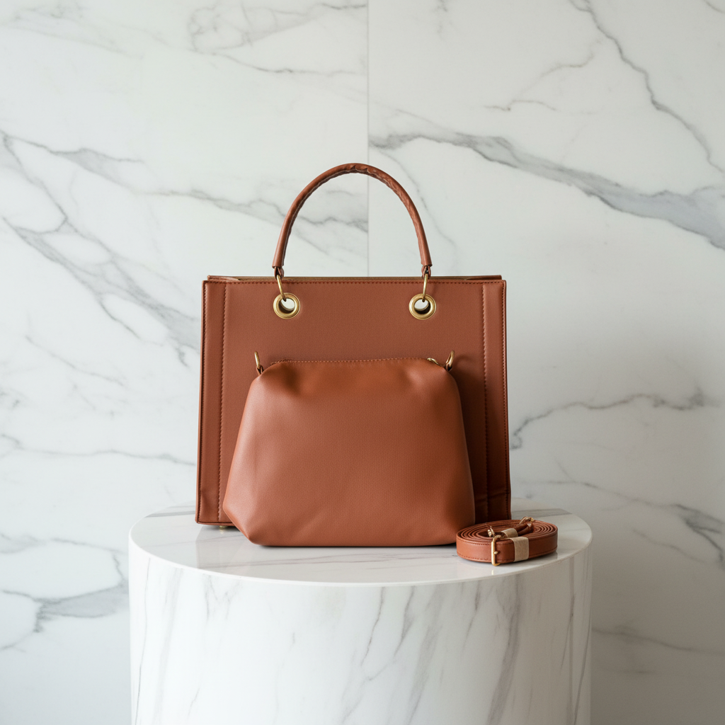 Tote Terracota - Mármol